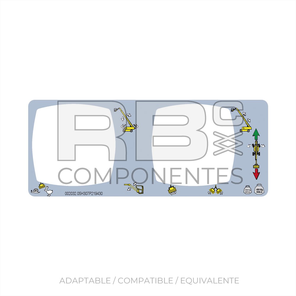 ADH. FUNCION SUPERIOR (CENTRAL-JOYSTICK) HL-43TPX