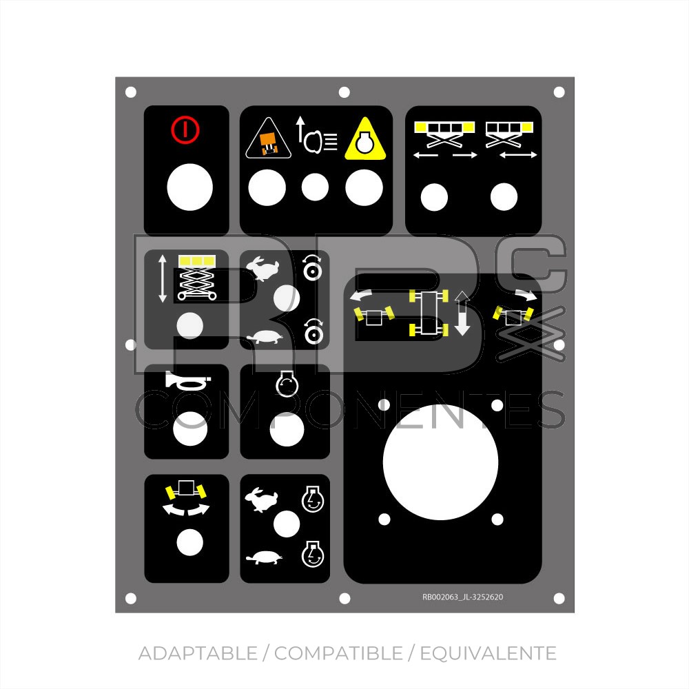 ADH. FUNC. SUP. - 33 / 40 / 500 RTS  ANTERIOR  N2E SERIE 57701