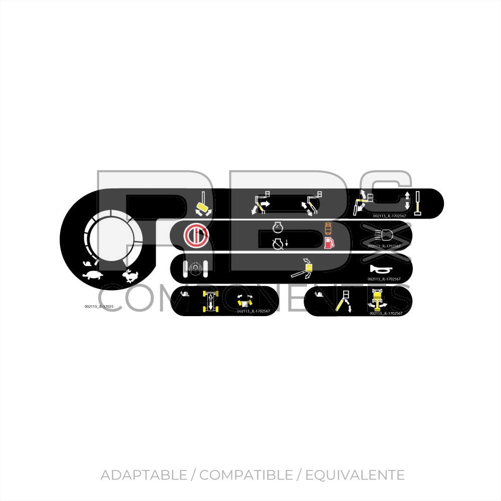 JUEGO ADH. FUNC. SUP. - E/M40A/AJ