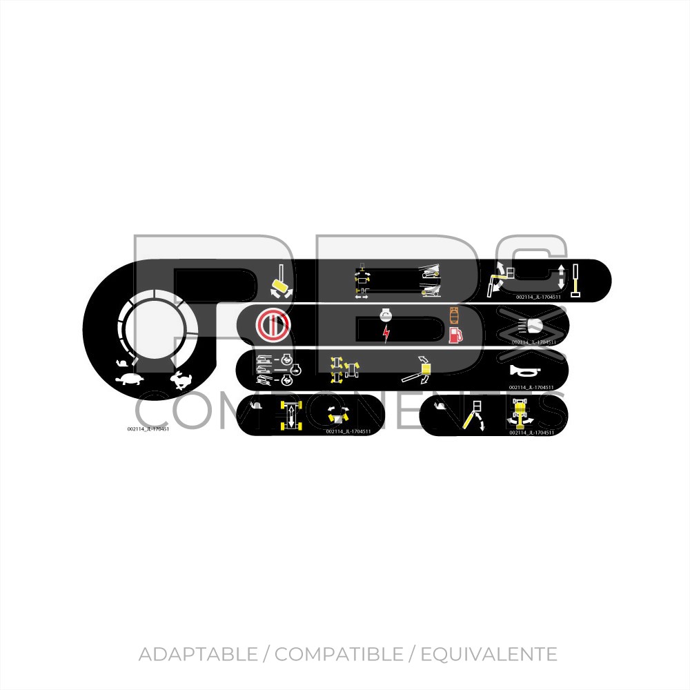 JUEGO ADH. FUNC. SUP. - 100/110/120SX/SXJ