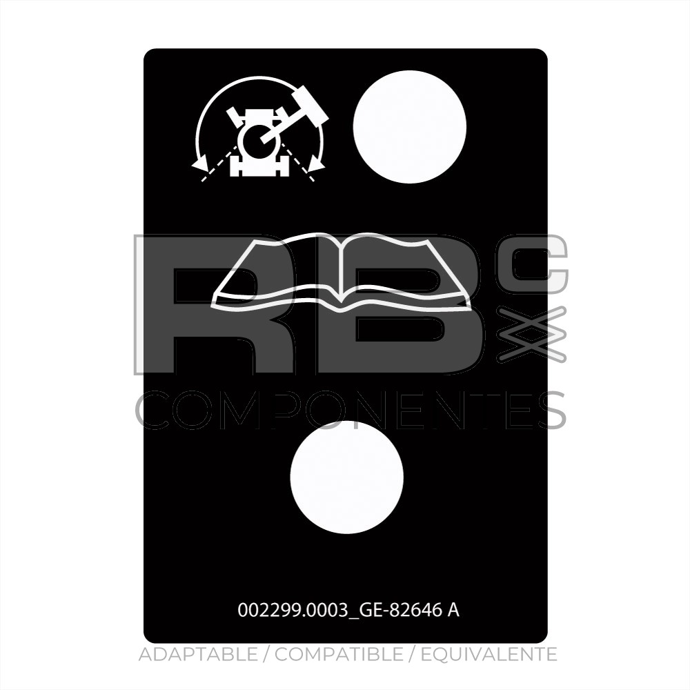ADHESIVO COMPATIBLE CON REF GE-82646