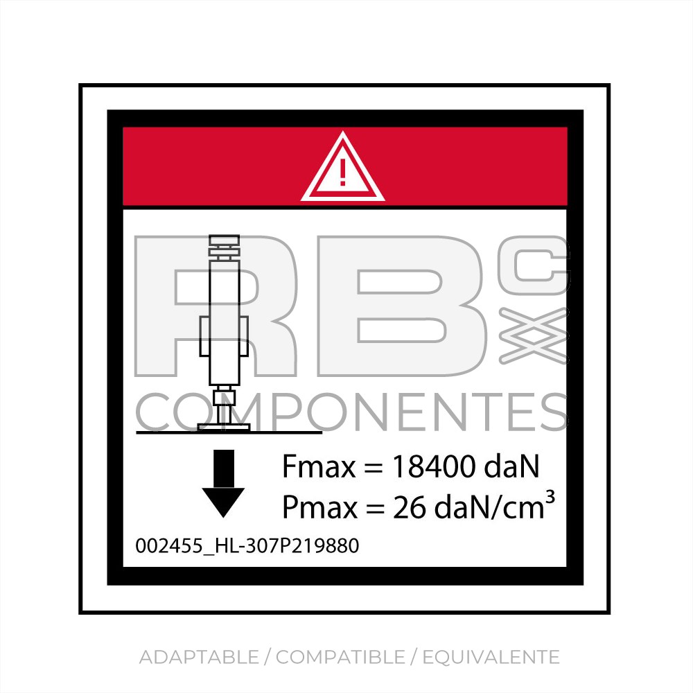 ADH. COMPATIBLE CON LA REF HL  307P219880