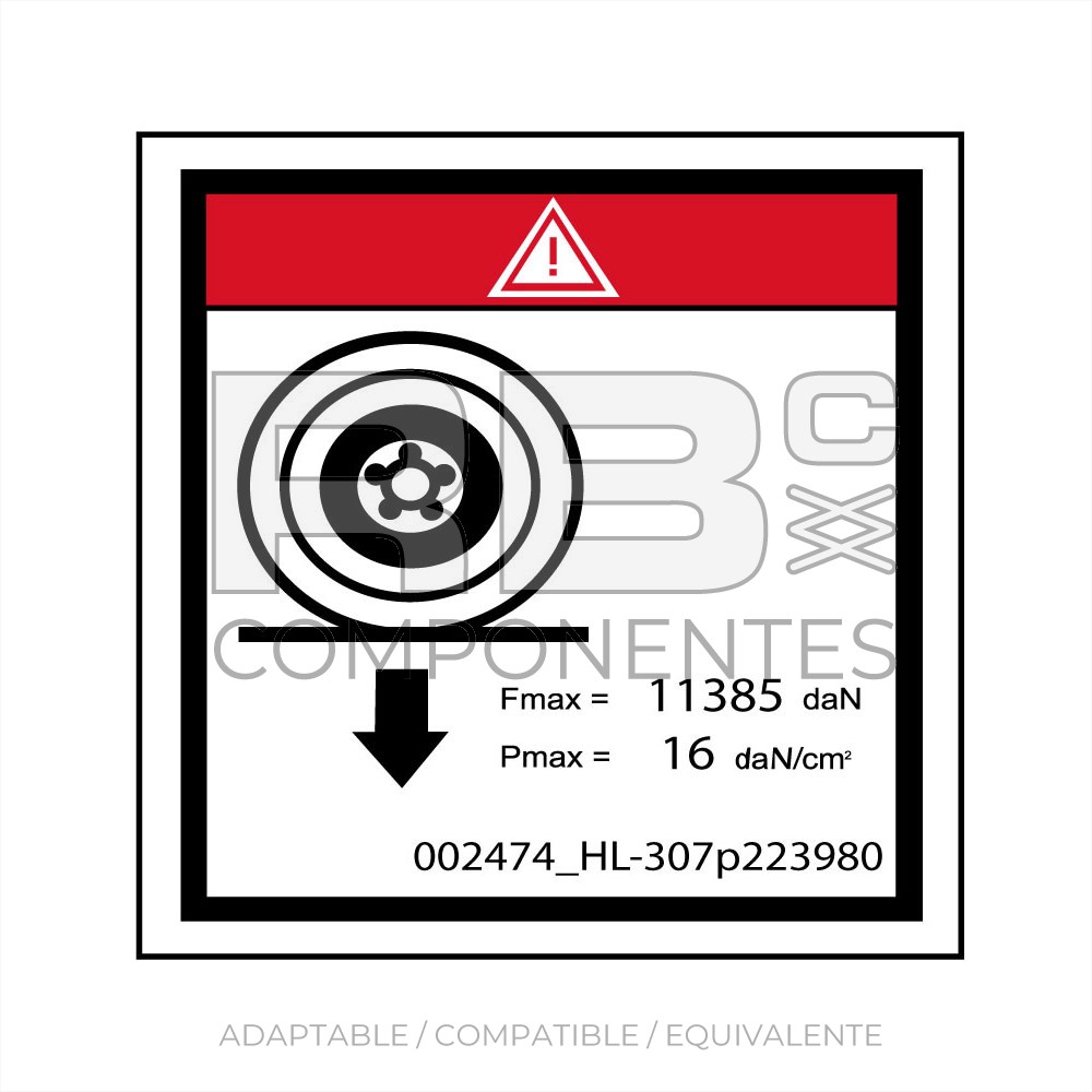 ADH COMPATIBLE CON LA REF HL  307P223980