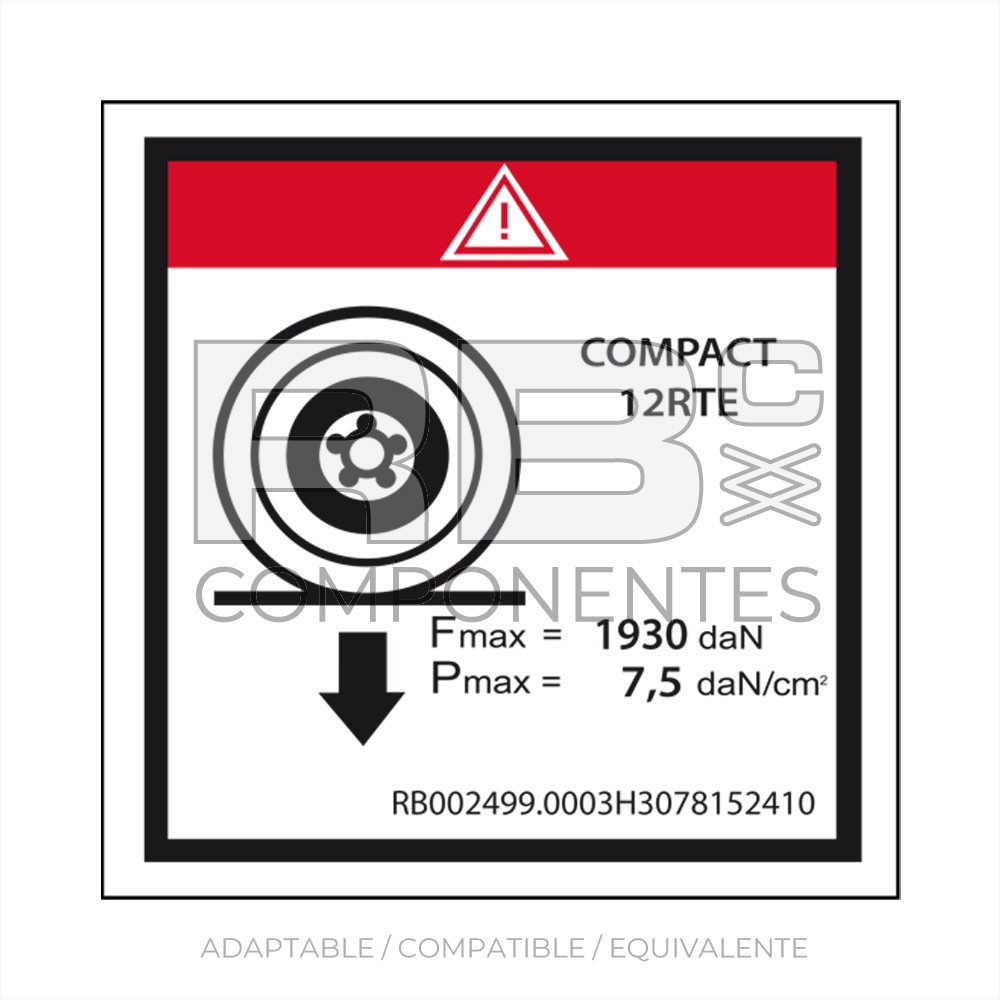 ADH COMPATIBLE HL "FUERZA MAX 1930" C 12 RTE