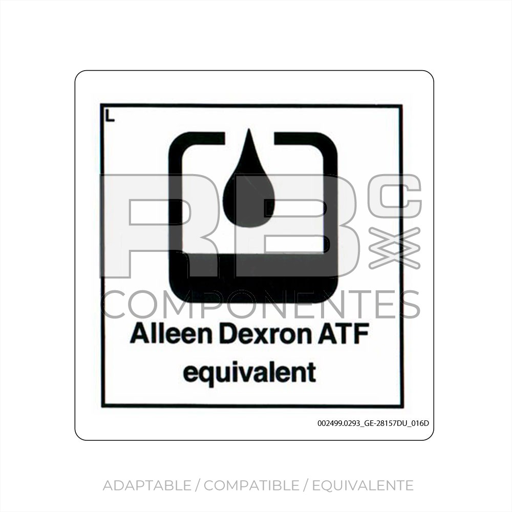 ADHESIVO COMPATIBLE REF GE 28157SP_016D
