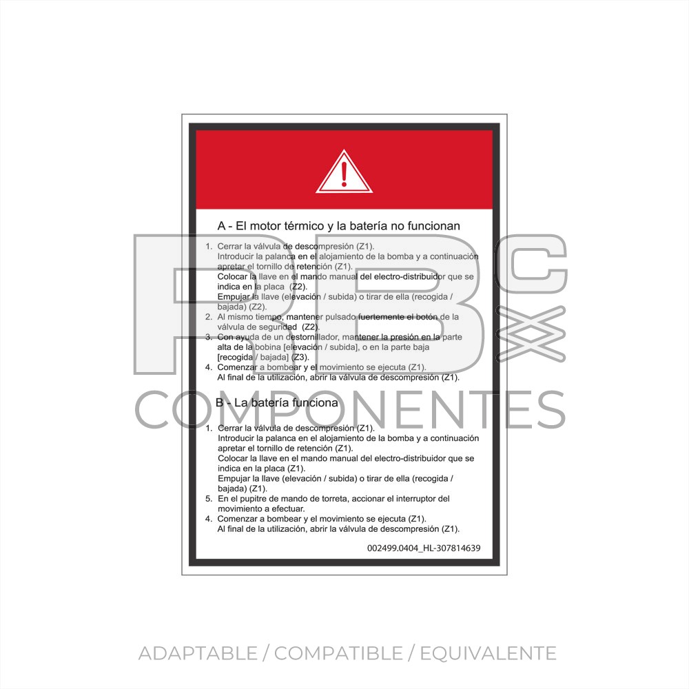ADH. EL MOTOR TERMICO Y LA BATERIA NO FUNCIONANHA 16 170x120mm