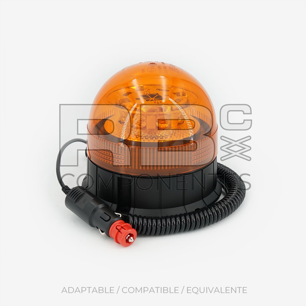 ROTATIVO MAGNETICO LED 12-24V