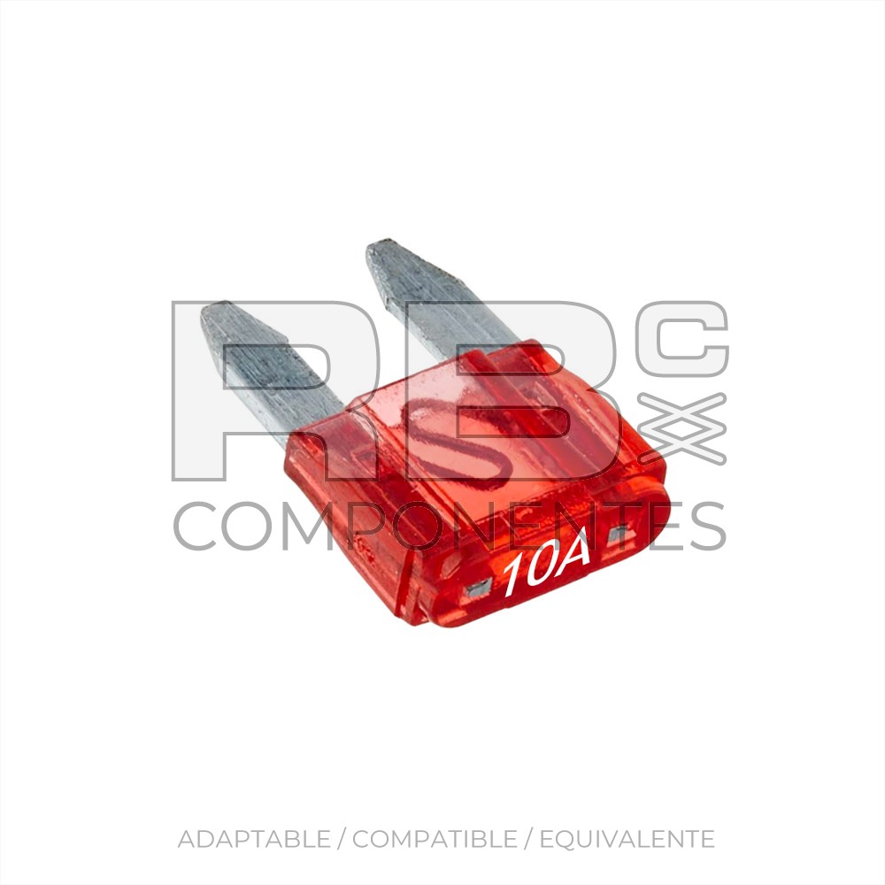 FUSIBLE DE TIPO FICHA MINI DE 10 A