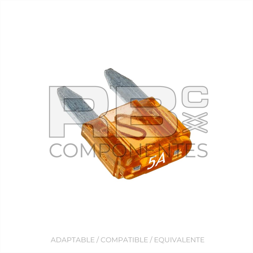 FUSIBLE DE TIPO FICHA MINI DE 5 A