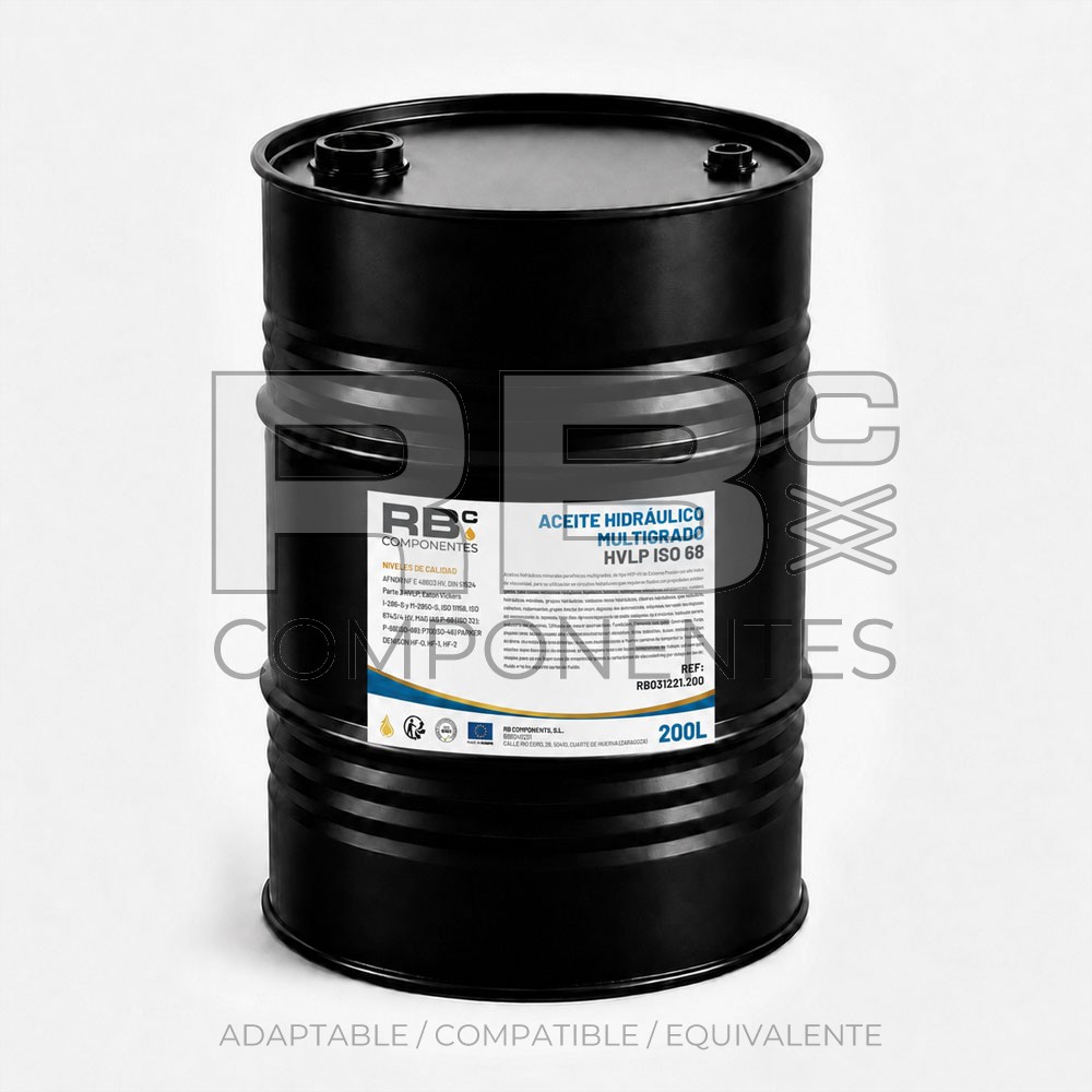 ACEITE HIDRAULICO MULTIGRADO HVLP ISO 68 200L