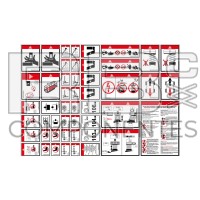 KIT COMPLETO ADH. SEGURIDAD PARA TIJERAS PORTUGUES