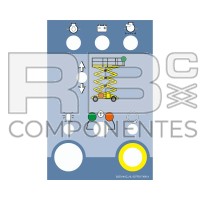 ADH CUADRO INFERIOR SDX (AZUL) (MOTOR HATZ)