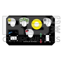 ADH. MASTILES STAR ( NEGRO TROQUELADO )