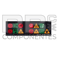 ADH. VISOR DE ICONOS SUP. - 450AJ SERIES II - 510AJ