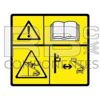 ADH. PELIGRO ALTA TENSION MANUAL JLG