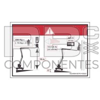 ADH. ALTURA SUELO + CARGA PARA HL12DE/DX