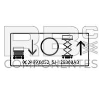 ADH. COMPATIBLE REF.  SJ 129868AB
