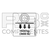 ADHESIVO CARGA RUEDA AS/CO/EQ SJ 138123