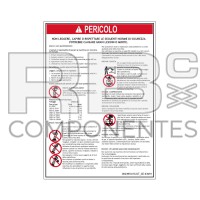 ADHESIVO COMPATIBLE REF GE 43091 ITALIANO