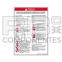 ADHESIVO COMPATIBLE REF GE 43091 PORTUGUES