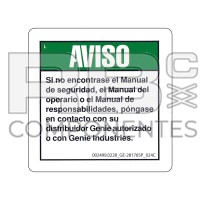 ADHESIVO COMPATIBLE REF GE 28176 024