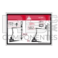 ADH. ALTURA SUELO+CARGA PARA HL-18P/18PX