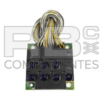 PLACA DE 7 PULSADORES Y 8 LED (RESINA)PLACA DE CESTA MOVIMIENTOS  12PX 2