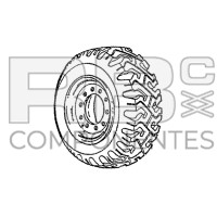 NEUM MACIZADO ADAPT JL 0271616 LH, 15-19.5 PR16
