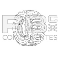 NEUMATICO MACIZADO ADAPTABLE REF 4520345