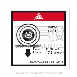 ADH COMPATIBLE HL "FUERZA MAX 1930" C 12 RTE