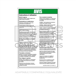 ADHESIVO COMPATIBLE REF GE-43090 G FRANCES