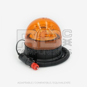 ROTATIVO MAGNETICO LED 12-24V