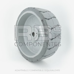 RUEDA SUPERELASTICA 15''X5'' AD/CO/EQ GE 2646