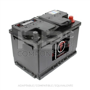 BATERIA DE ARRANQUE 12V   75 A/HADAPTABLE REF 2440206240